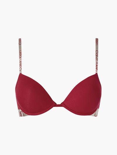 Calvin Klein Underwear HU930627 | Calvin Klein Icon Női Póló Melltartó Bordó